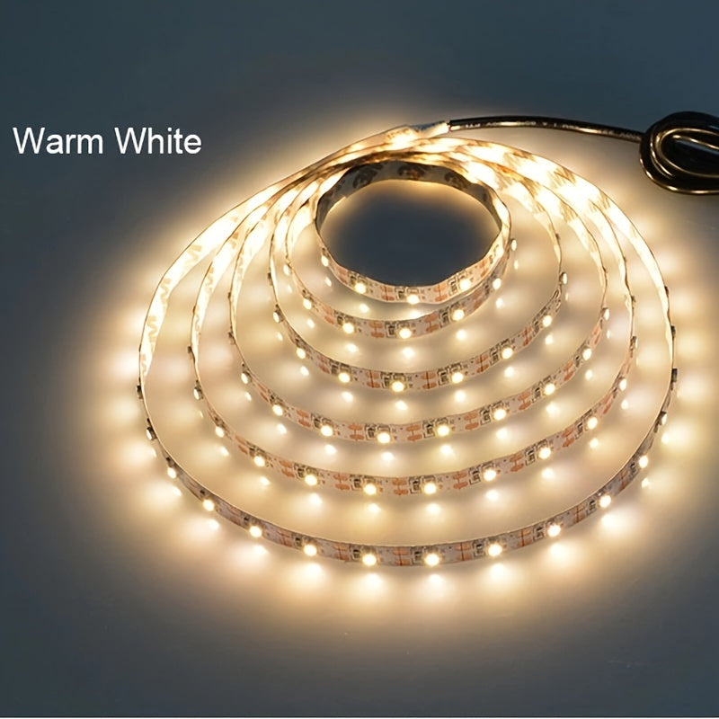 LED Strip Light 19.69-196.85inch 2835 SMD Living Room Ceiling Luces Flexible USB TV Background Lighting Decorative Light DC5V