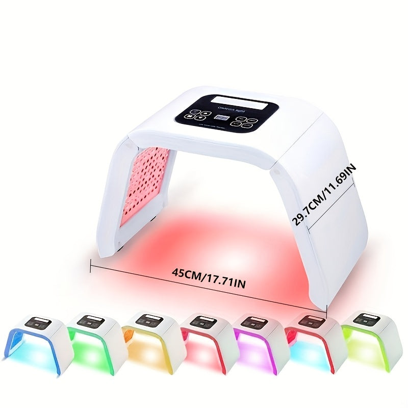 7 Color LED Light Therapy Facial And Body Skin Care Machine For Women - Multifunctional Beauty Device For Home And Salon Use