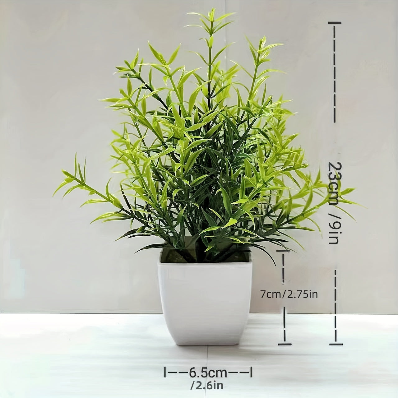 9pcs Mini Artificial Eucalyptus & Wheat Grass Plants - Perfect for Home Decorations & Office Desk!