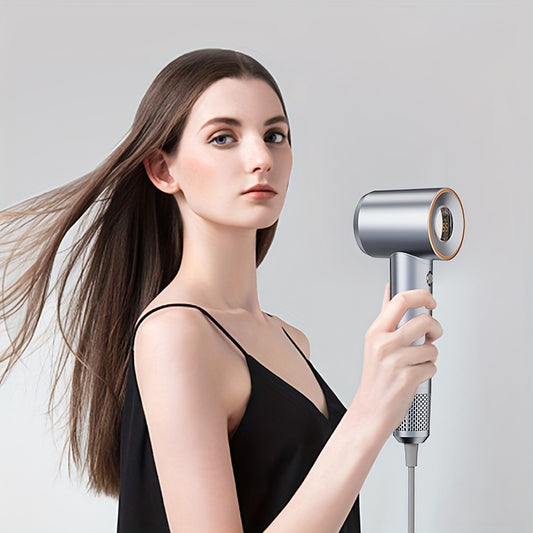 2023 New Digital Display Real-time Temperature Monitoring Hair Dryer, Hair Dryer, Magnetic Nozzle, Water Ion Hair Care, Hair Protection Hair Dryer, 110,000 High Speed Motor Bass Hair Dryer